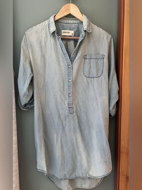 Pistola Chambray Button Dress
